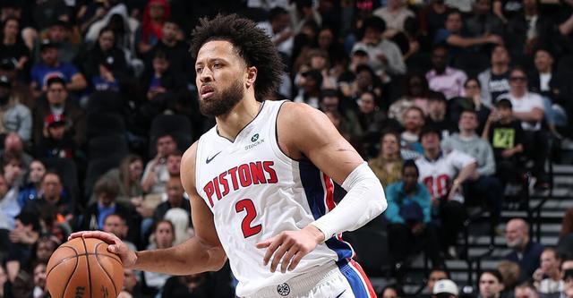 杜伦26+4坎宁安21+15 活塞大胜篮网结束四连败